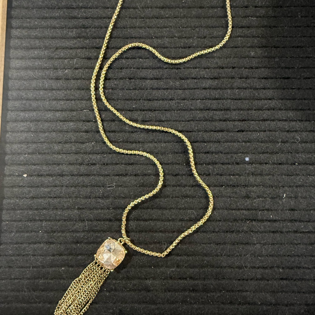 The Limited Gold Chain Tassel Necklace 25$